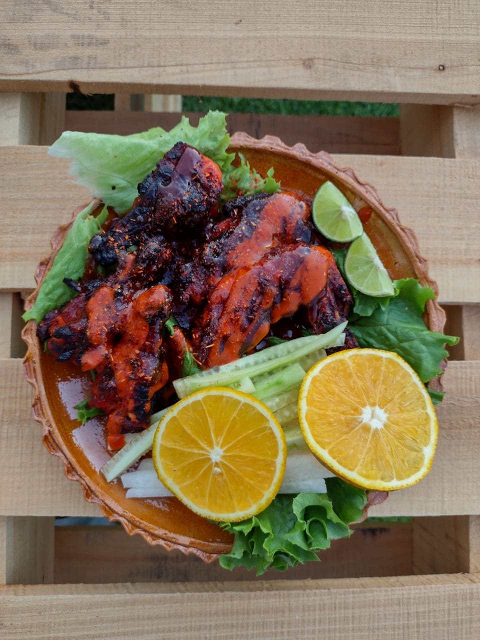 Alitas al carbón "el pai" image 2