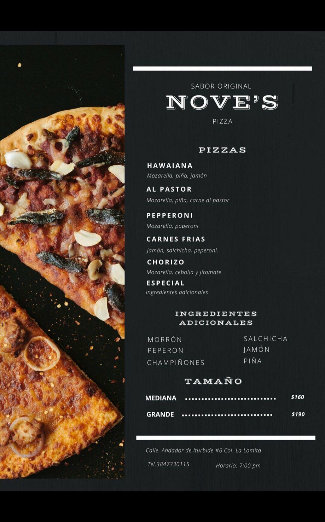"Pizza A La Leña Nove's" image 2