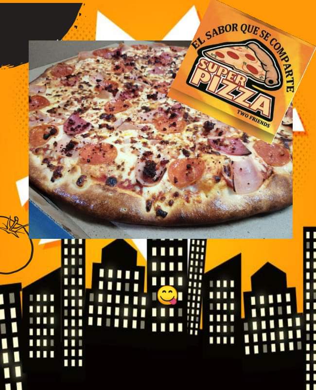 Super Pizza two friends image 10