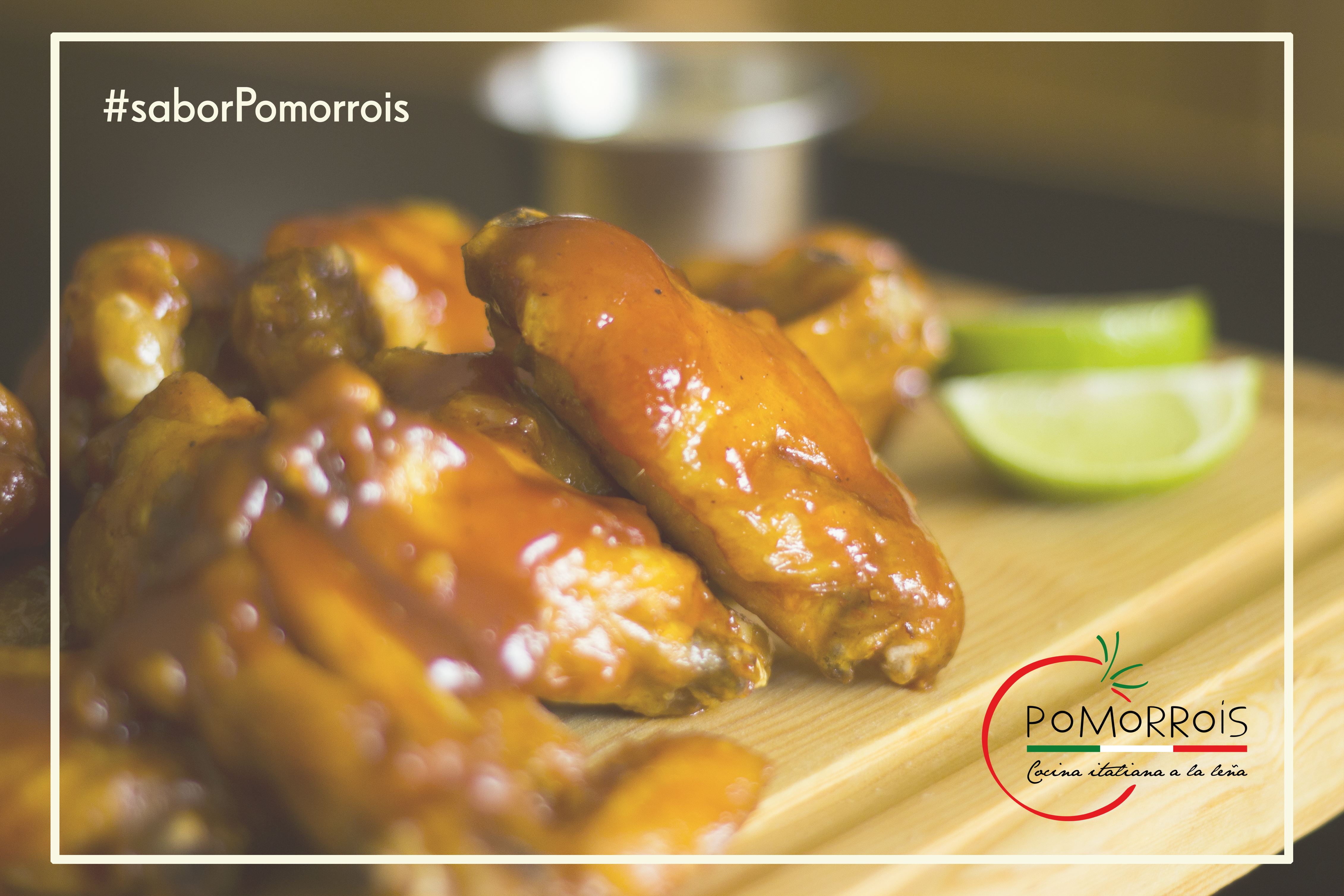 Pomorrois pizza a la leña image 2