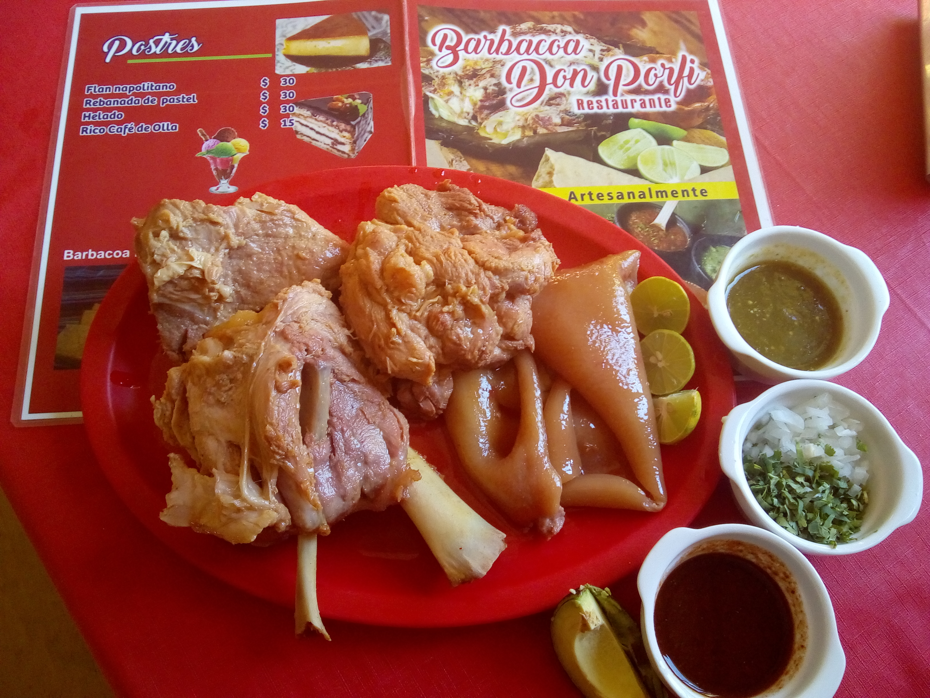 Barbacoa Estilo Hidalgo Don Porfi Restaurante Hidalguense image 6