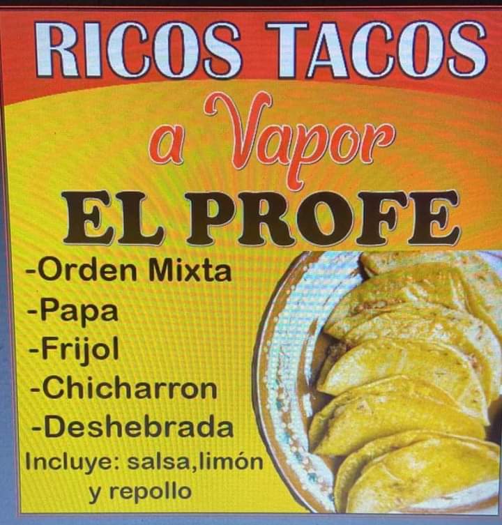 Tacos a vapor "El Profe" image 1