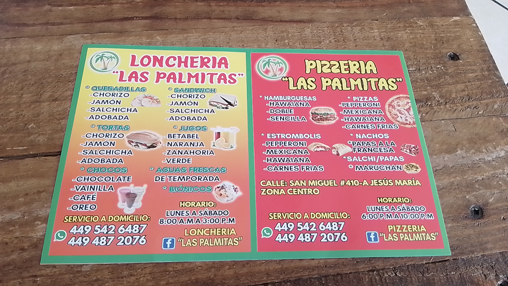 LONCHERÍA Y PIZZERÍA "LAS PALMITAS" image 3