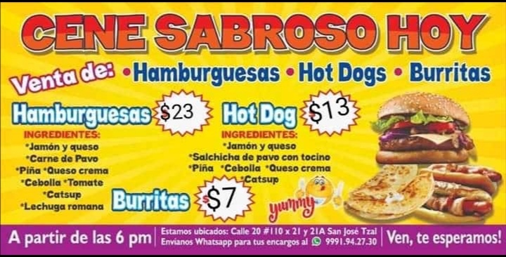 Hamburguesas y Perros calientes Chape Chapesito image 1
