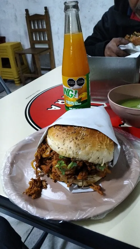 Tacos y cemitas de carne enchilada"El primo" image 1