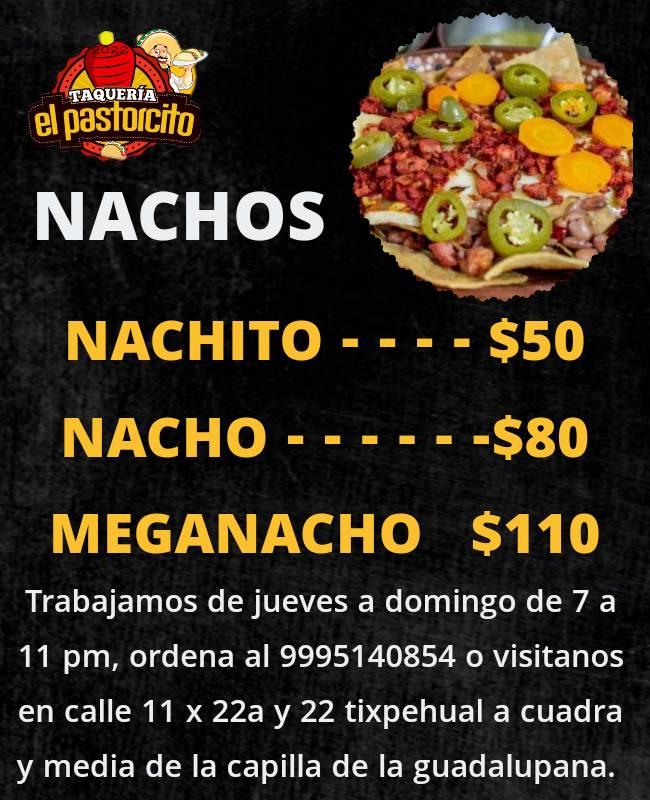 TAQUERIA Y PIZZERÍA EL PASTORCITO DE TIXPEUAL image 6