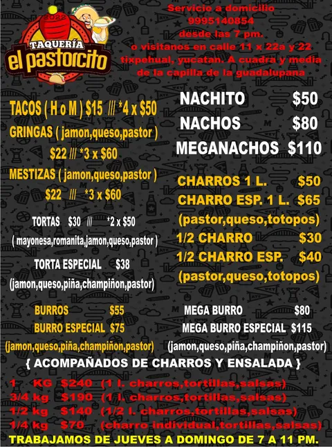 TAQUERIA Y PIZZERÍA EL PASTORCITO DE TIXPEUAL image 8