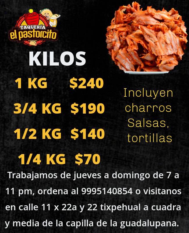 TAQUERIA Y PIZZERÍA EL PASTORCITO DE TIXPEUAL image 9