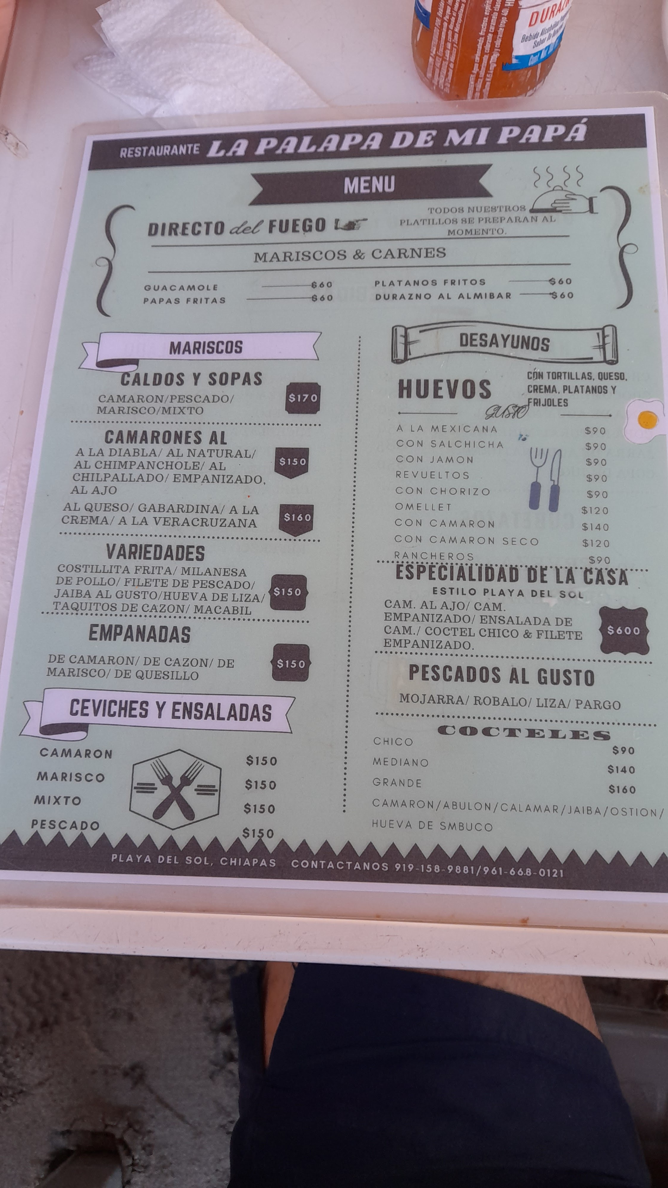 La Palapa de mi papá en playa del sol image 2