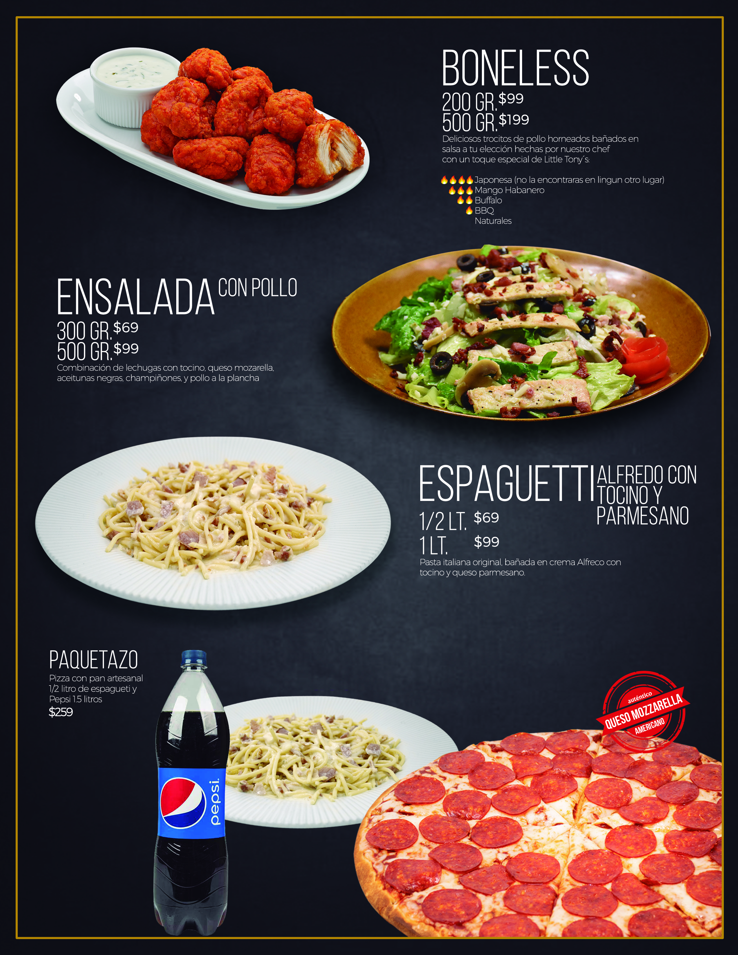 Little Tony´s Pizza Suc. Camargo image 4