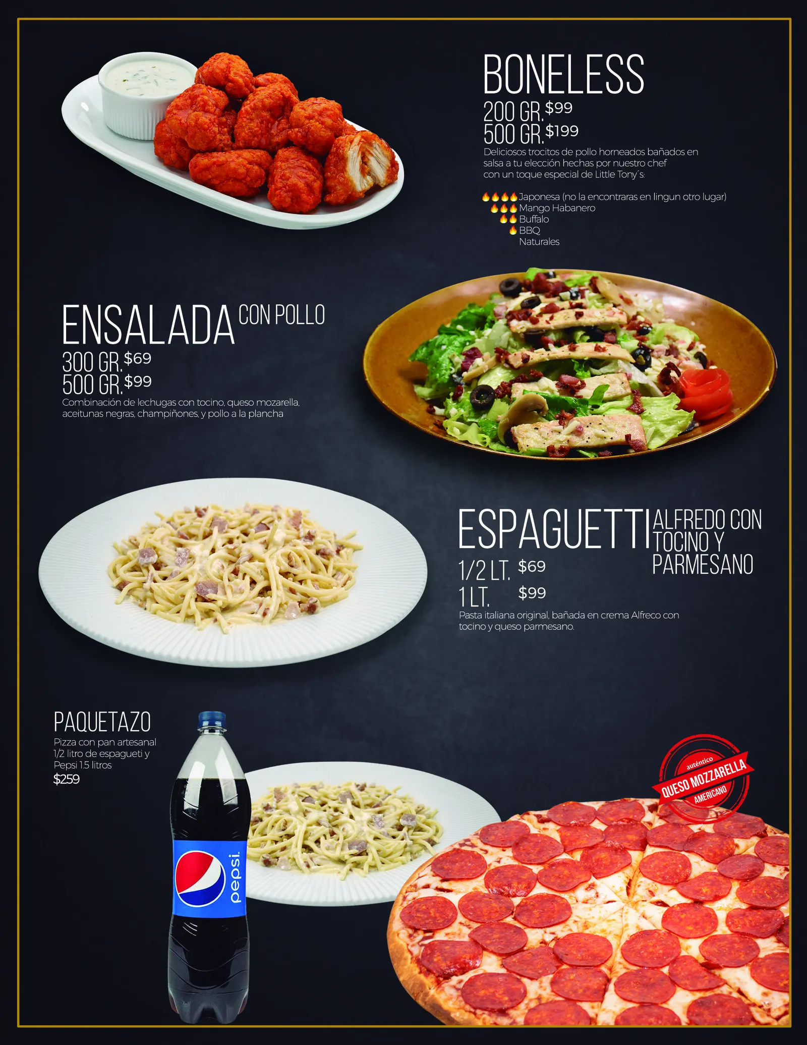 Little Tony´s Pizza Suc. Camargo image 4