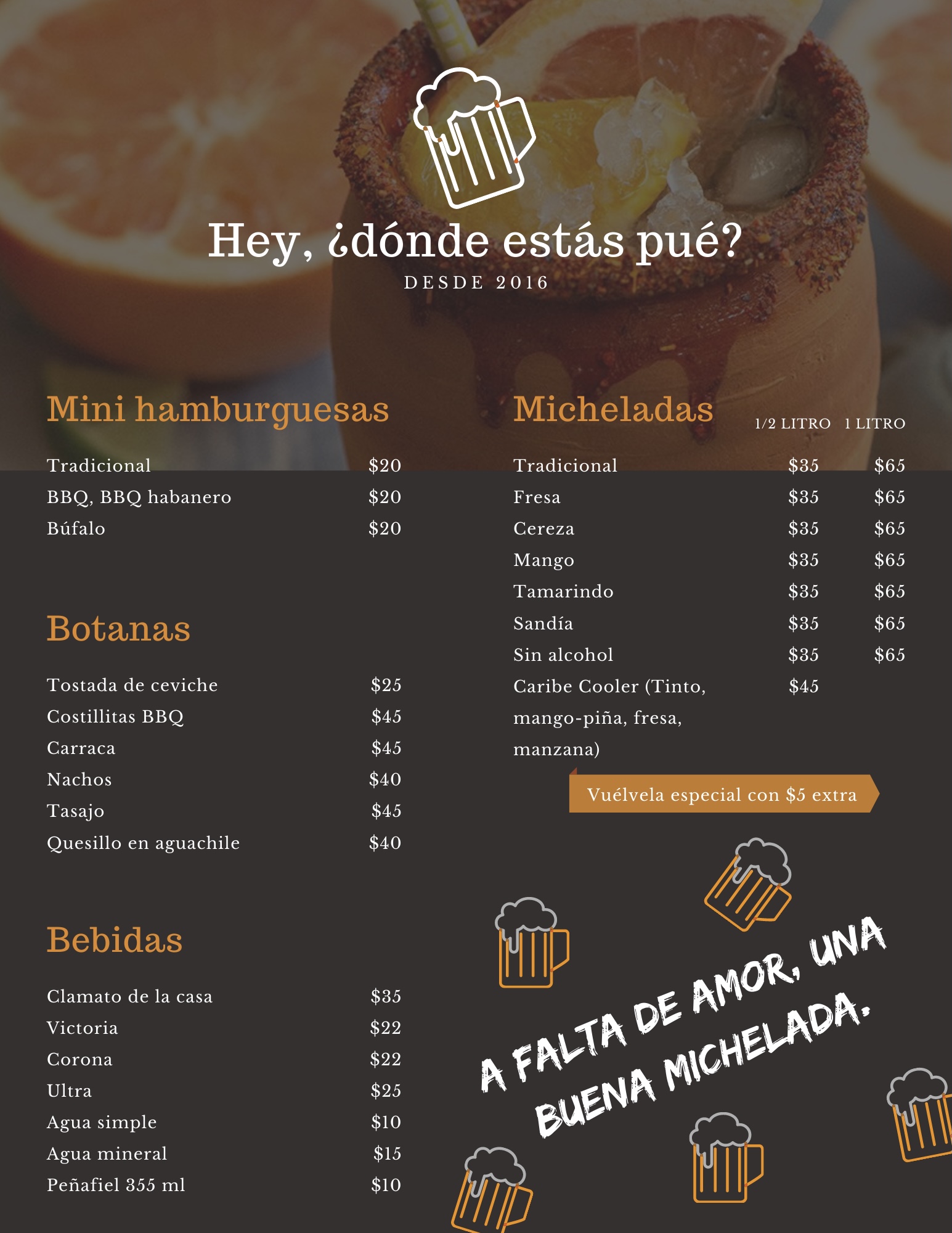 Micheladas Hey dónde estás image 6