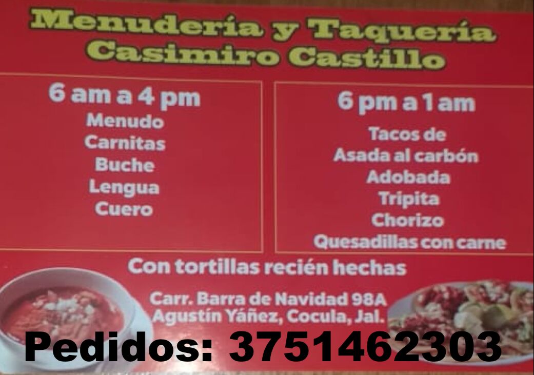 Menudería y Taquería Casimiro Castillo en Cocula image 4
