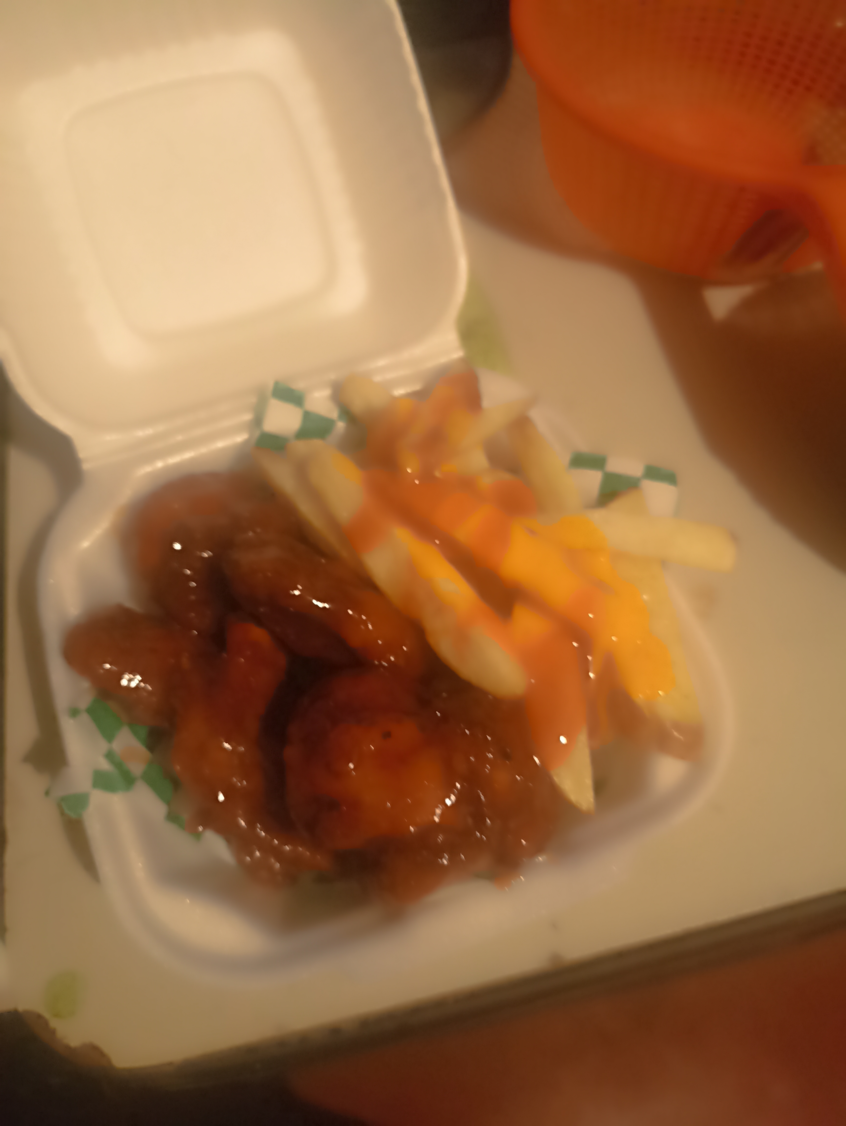 Wings and fries image 4