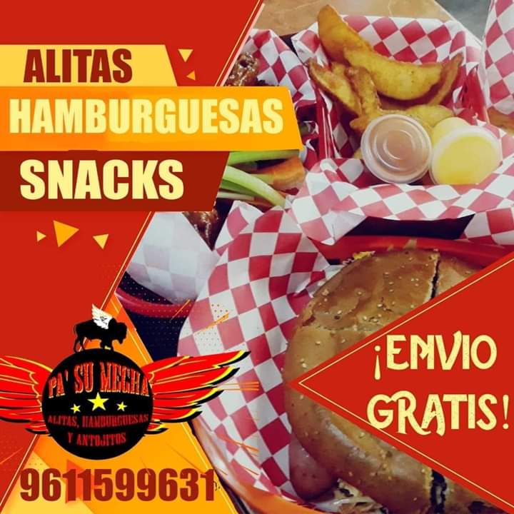 Pa' su mecha alitas y hamburguesas image 9