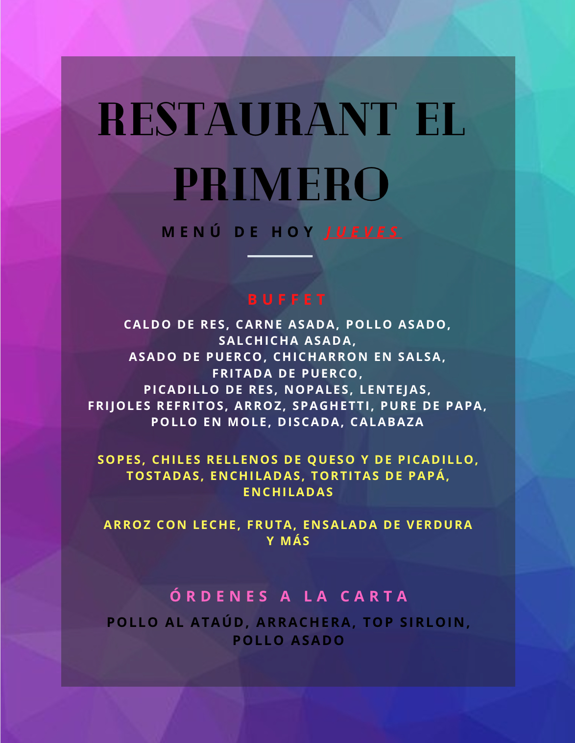 Restaurant Buffet El Primero image 9