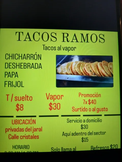 Tacos de vapor ramos image 2