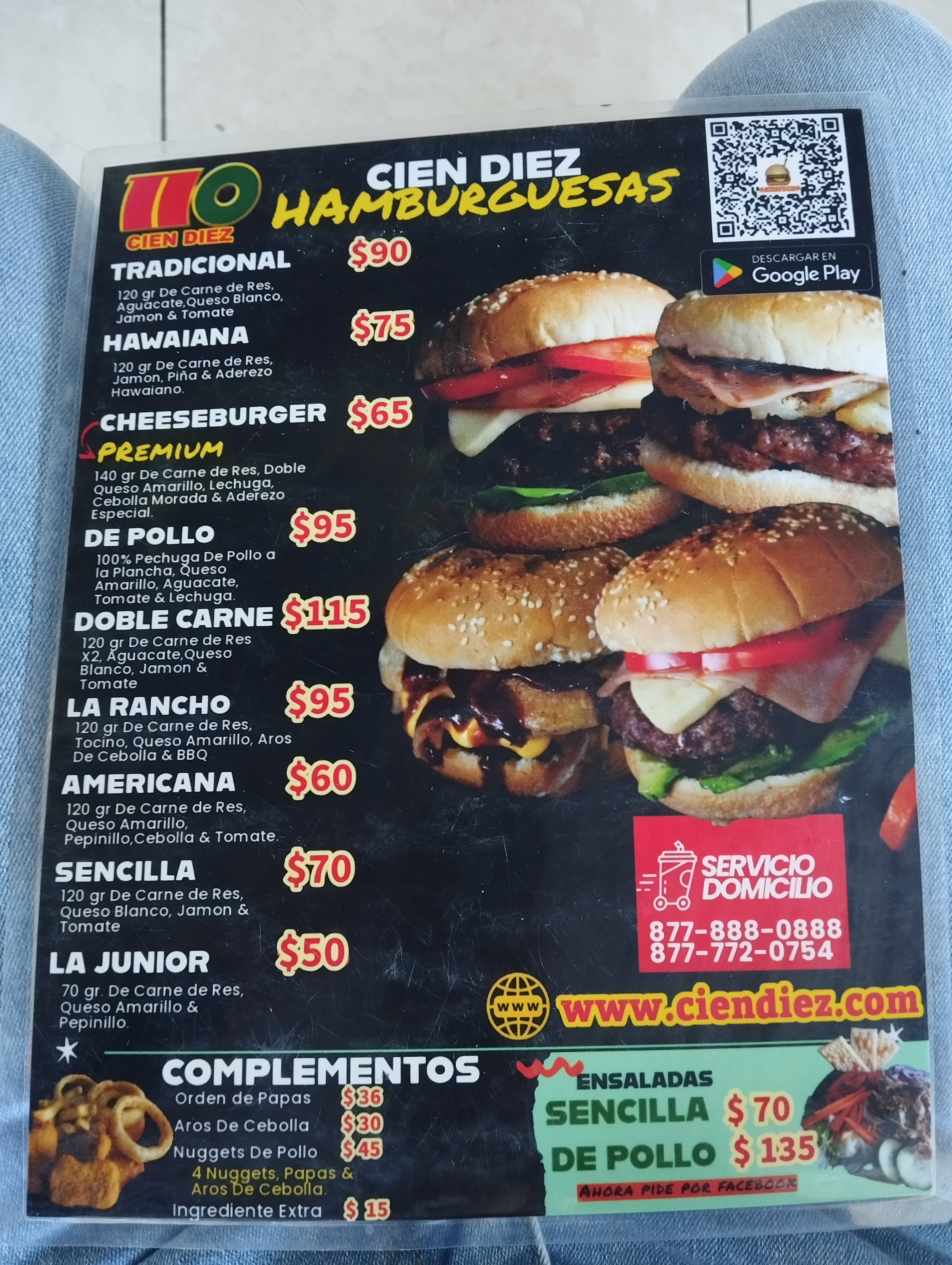 Cien Diez Hamburgesas image 8