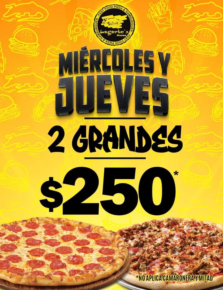 Lagartos house pizza image 2