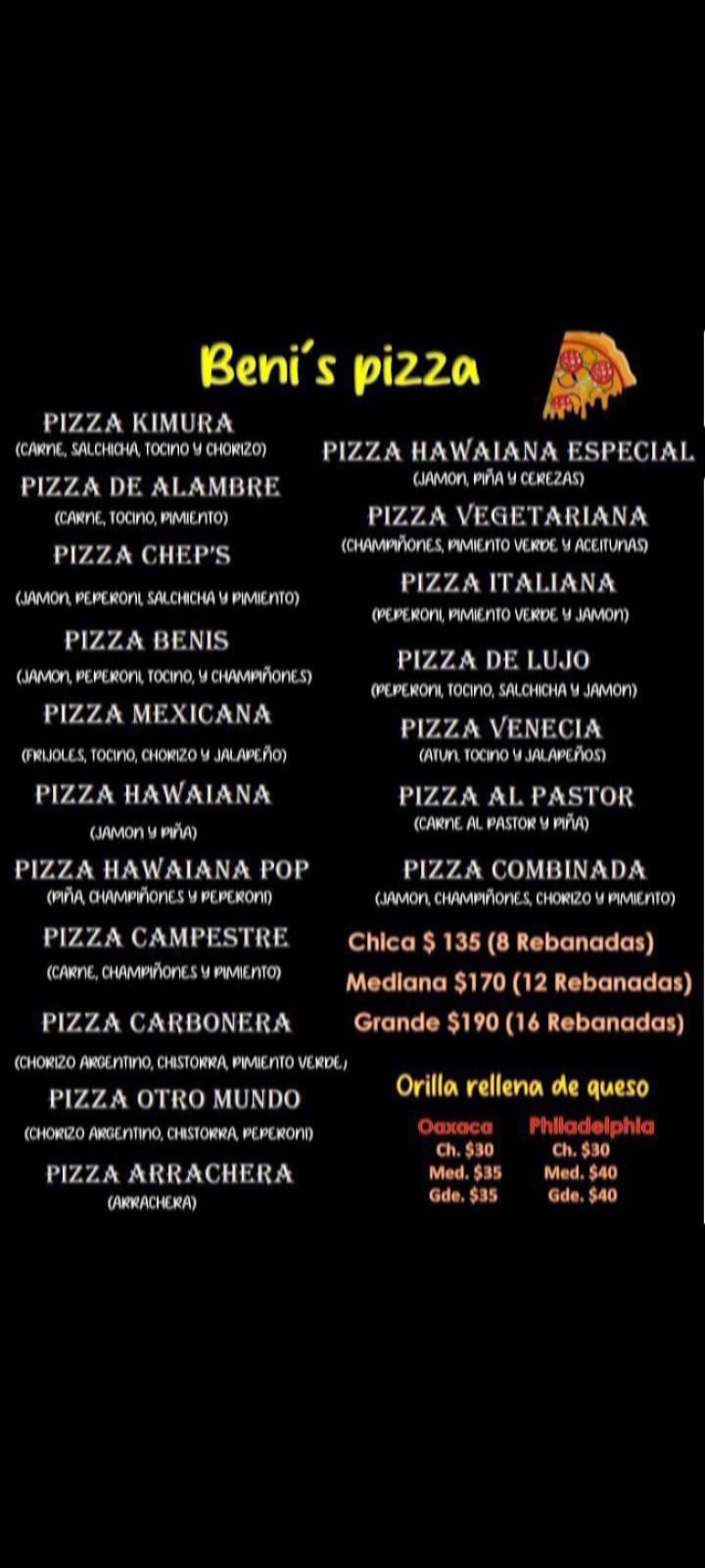 *BENIS PIZZA* image 1