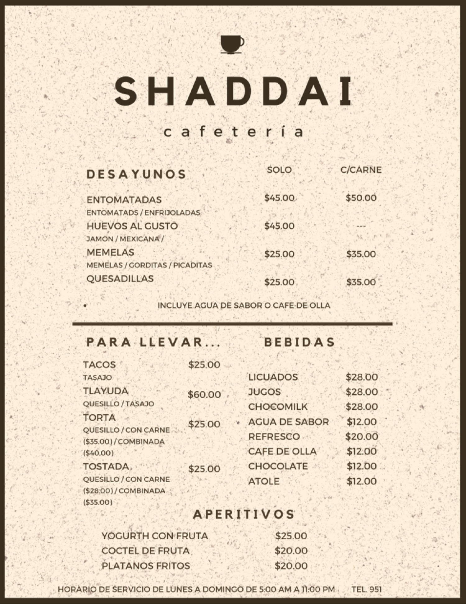 Comedor Shaddai image 2