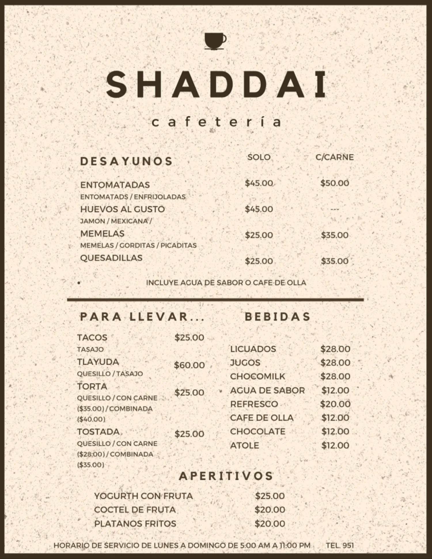 Comedor Shaddai image 2