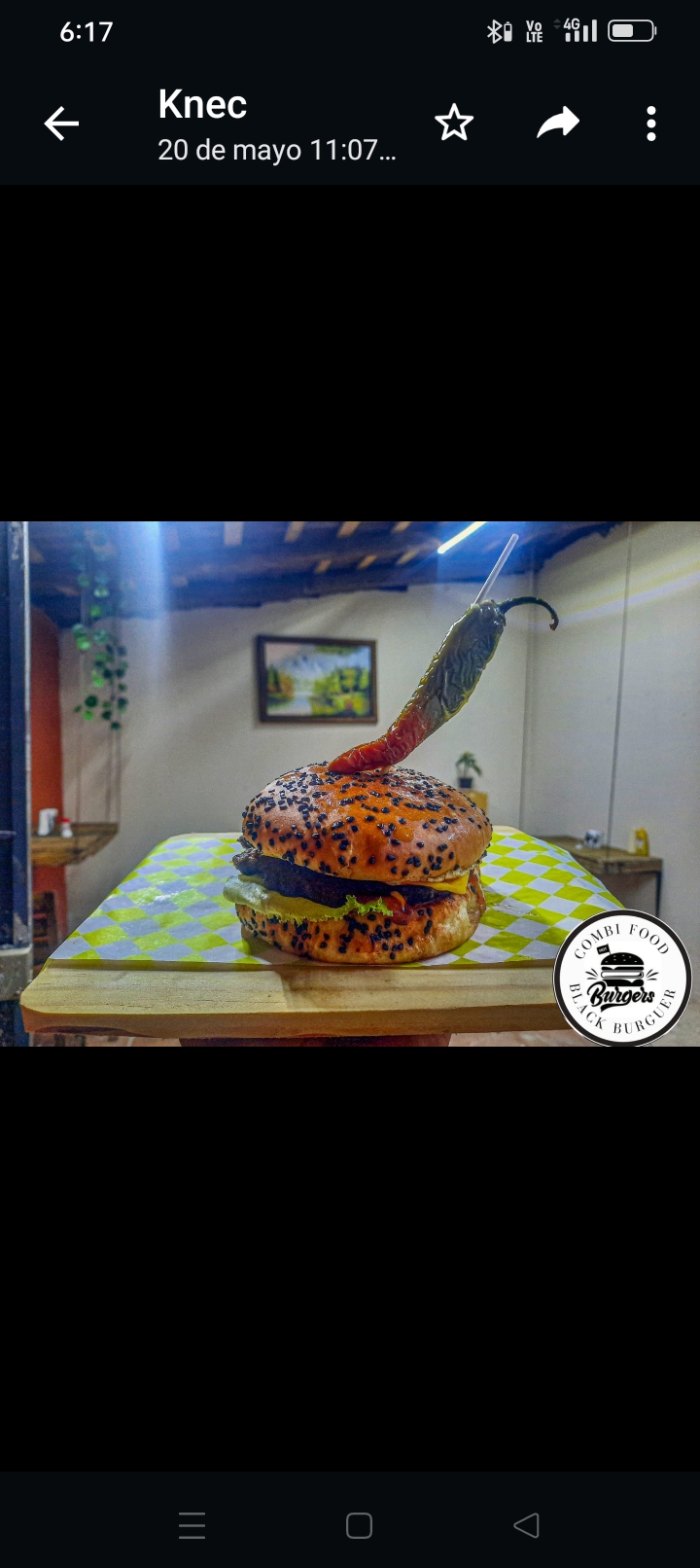 BLACK BURGUER image 4