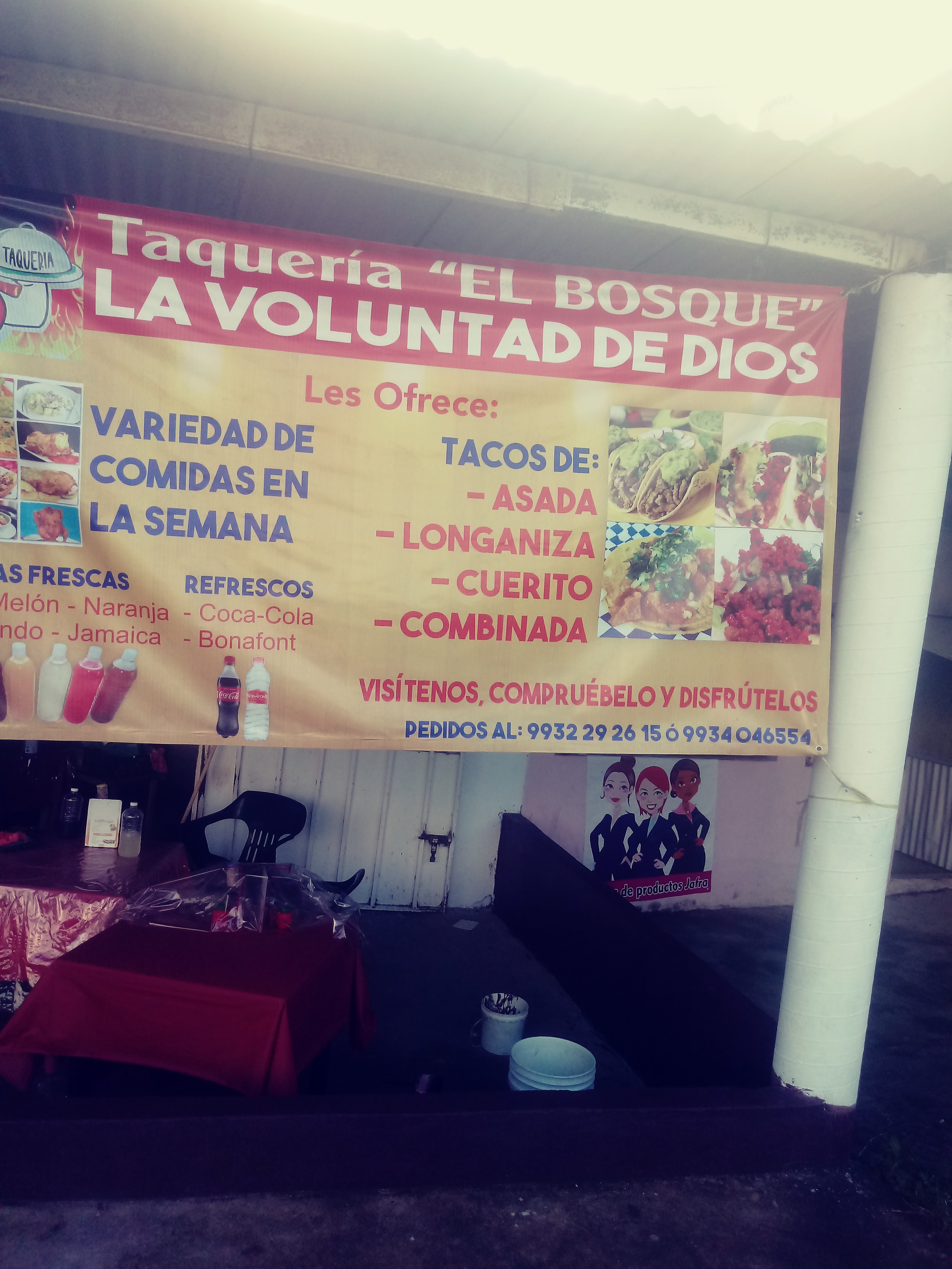 Taqueria el bosque La Voluntad De Dios image 4