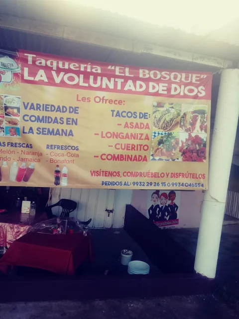 Taqueria el bosque La Voluntad De Dios image 4