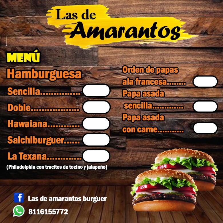 Las de Amarantos Burger image 1