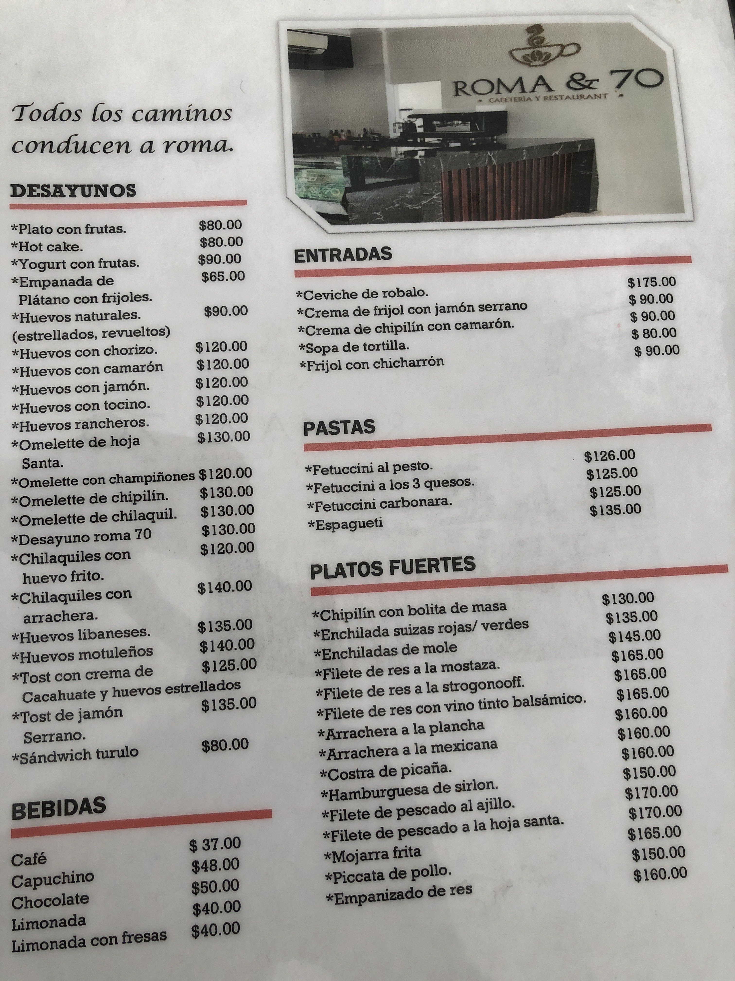 ROMA70 Restaurante & Cafetería image 1