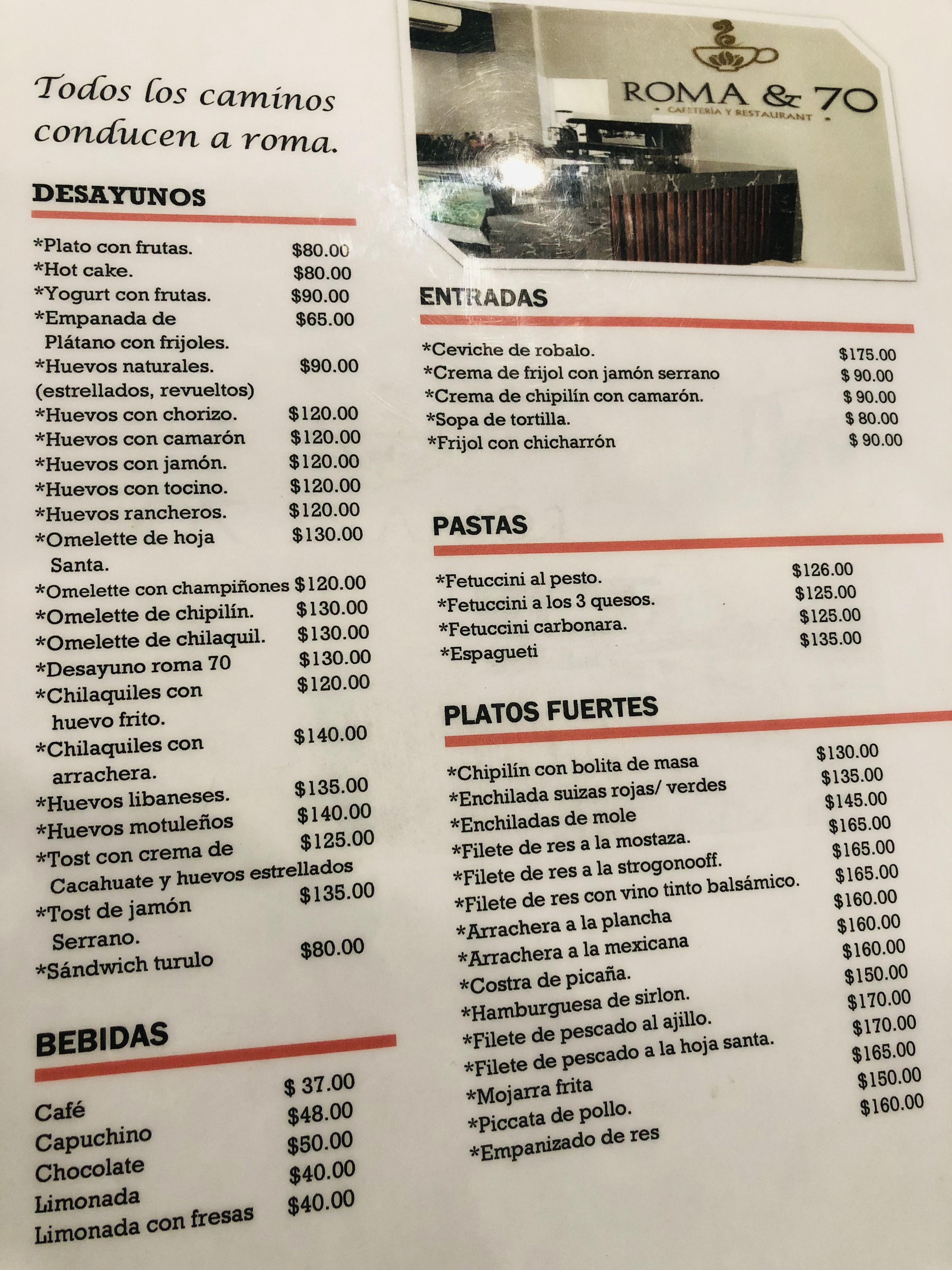 ROMA70 Restaurante & Cafetería image 2