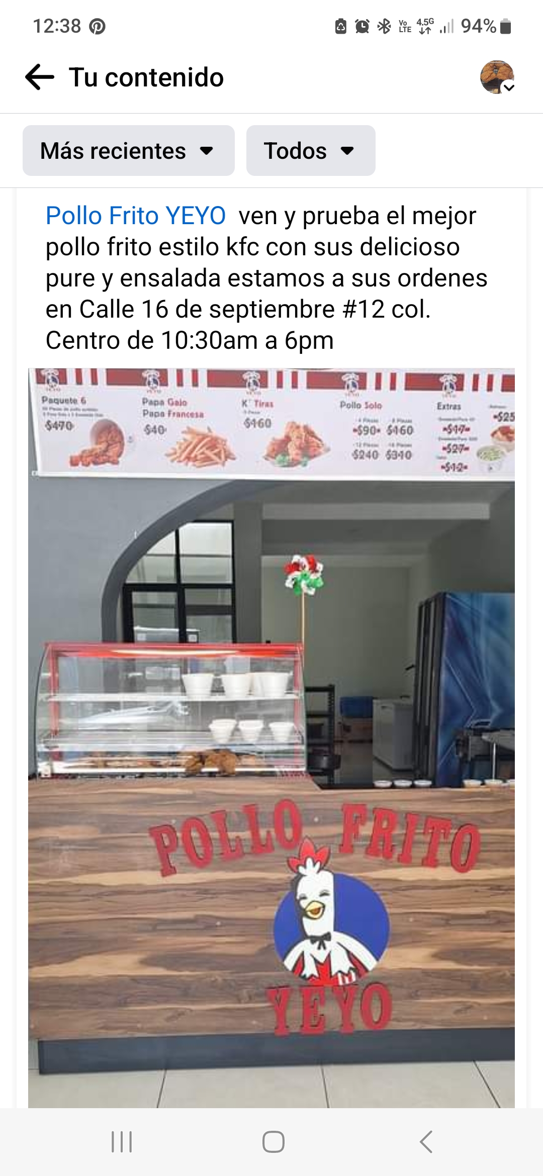 Pollo frito yeyos image 8