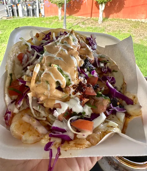 Street shrimp tacos image 1
