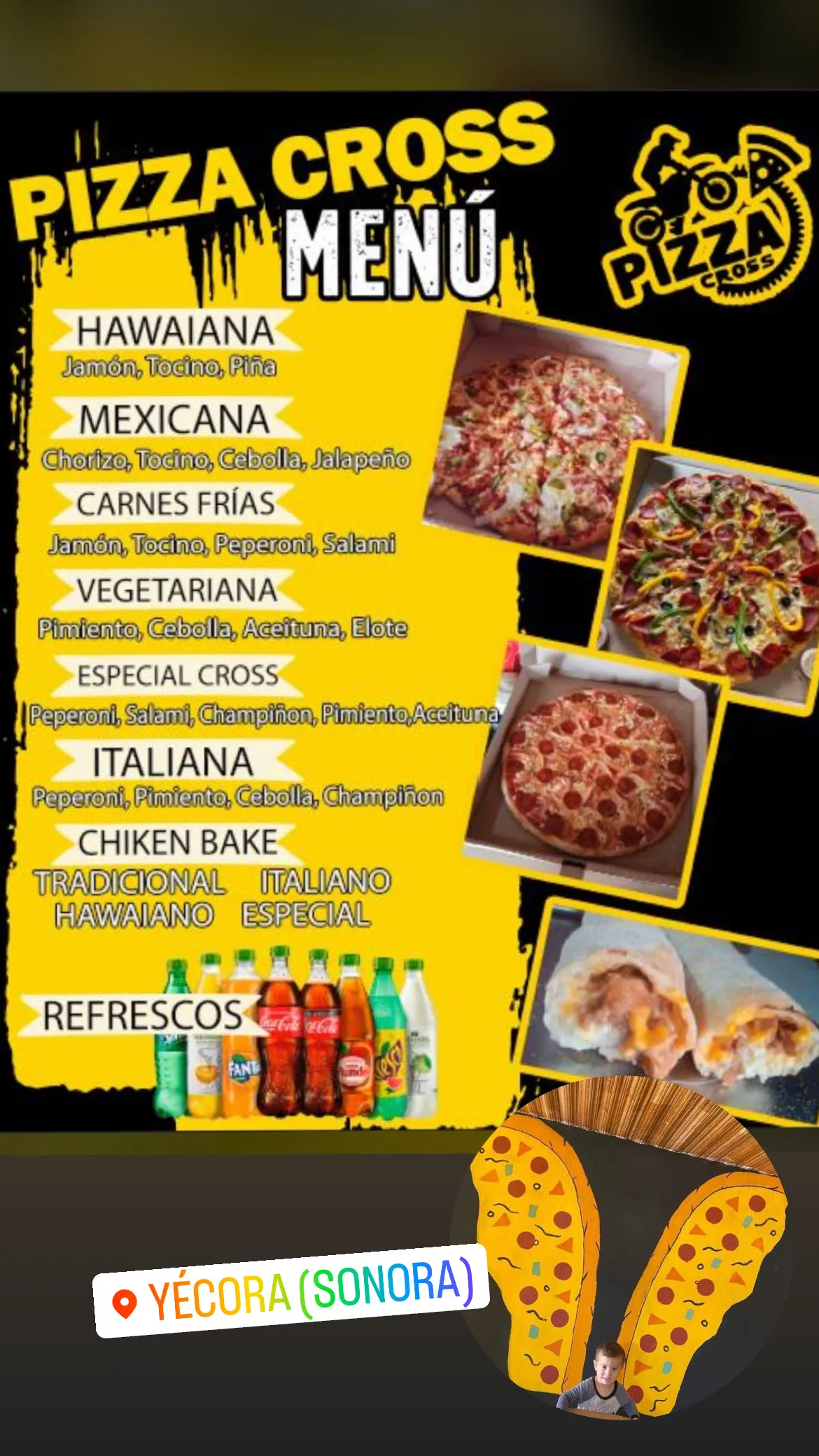 Pizza cross image 5