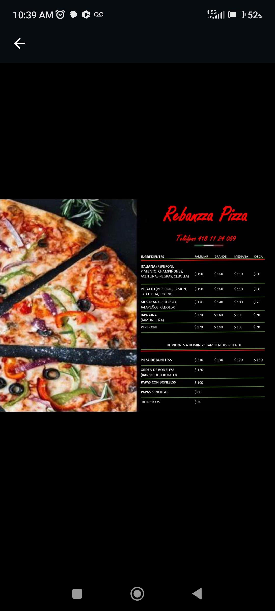 Pizzería Rebanzza image 2