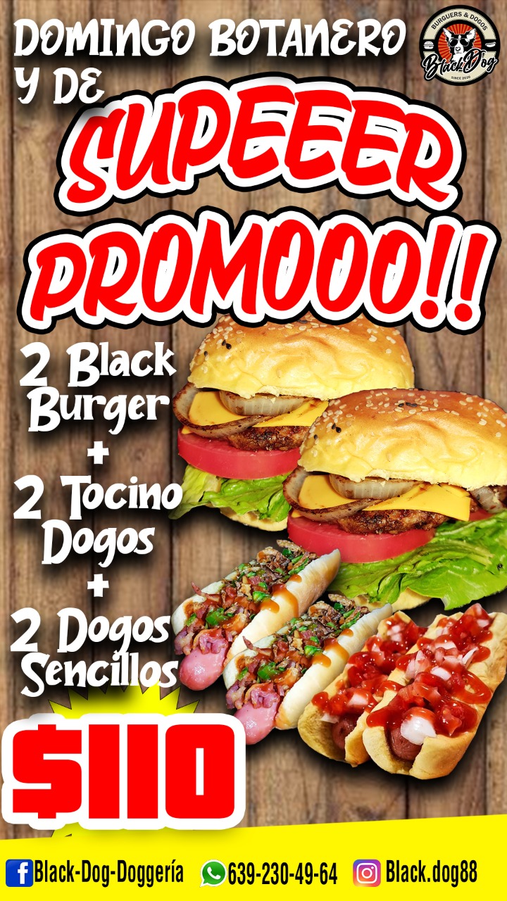 Black Dog Burguers & Dogos image 3