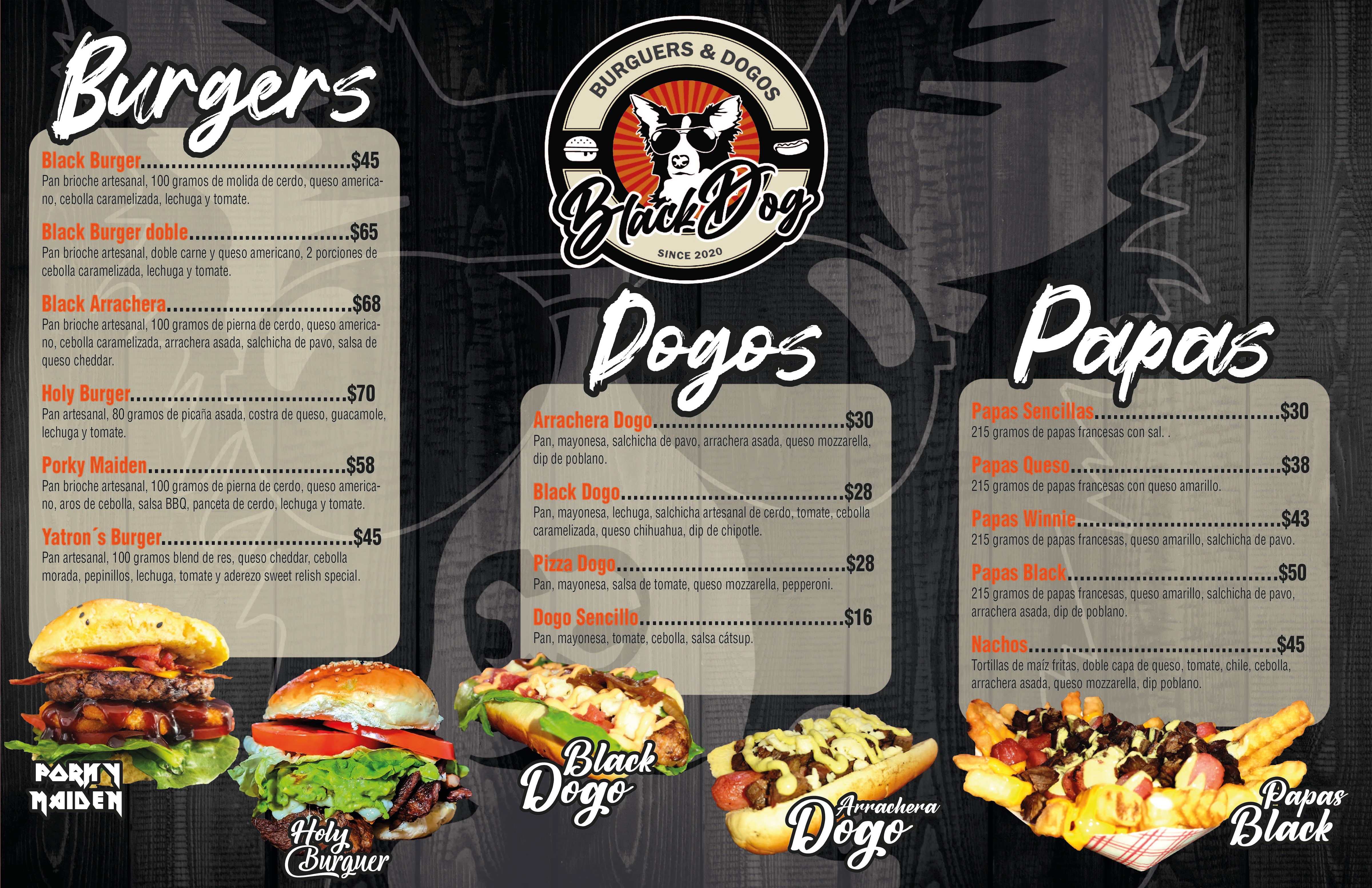 Black Dog Burguers & Dogos image 4