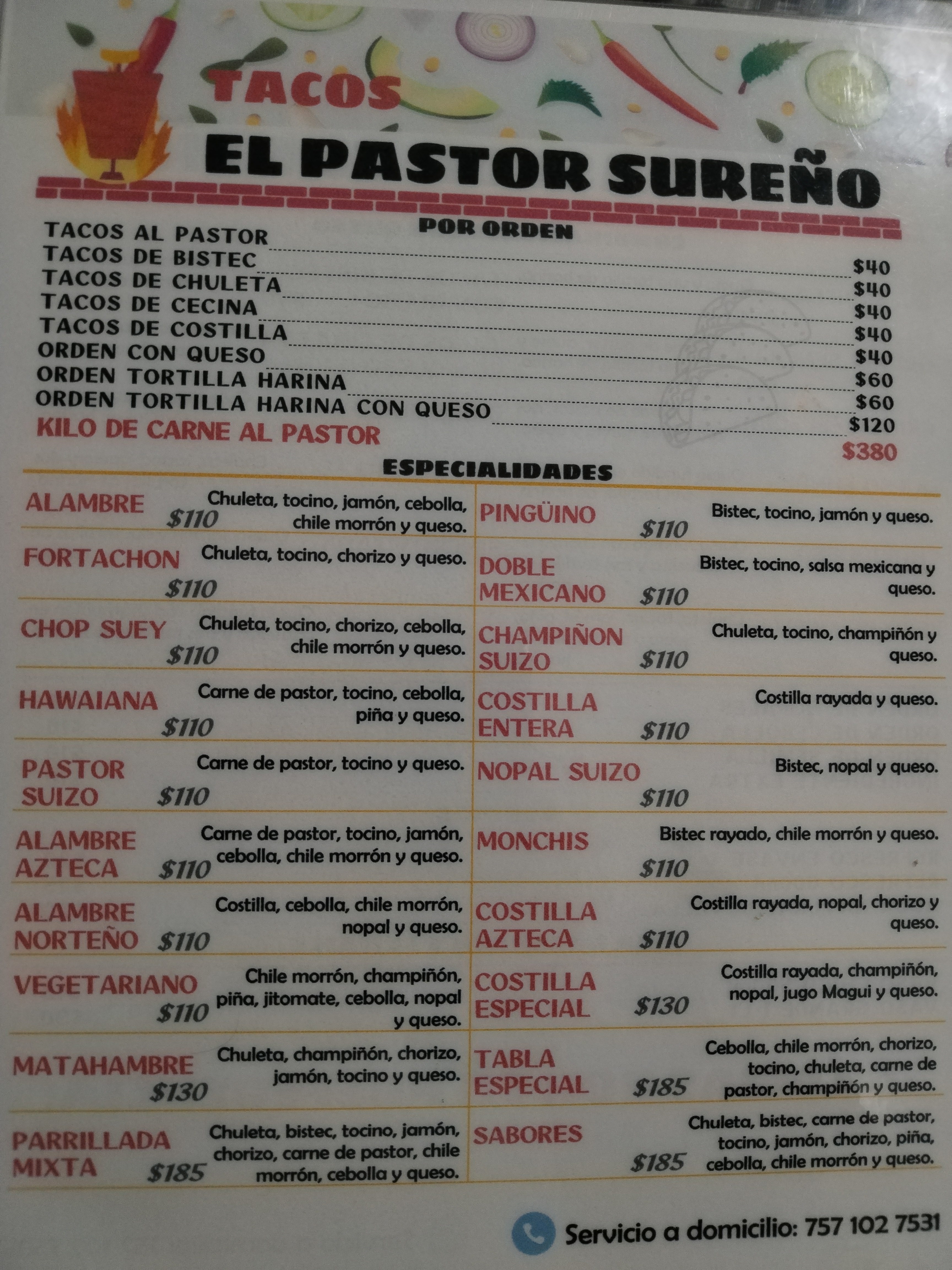 Taqueria el pastor sureño image 5