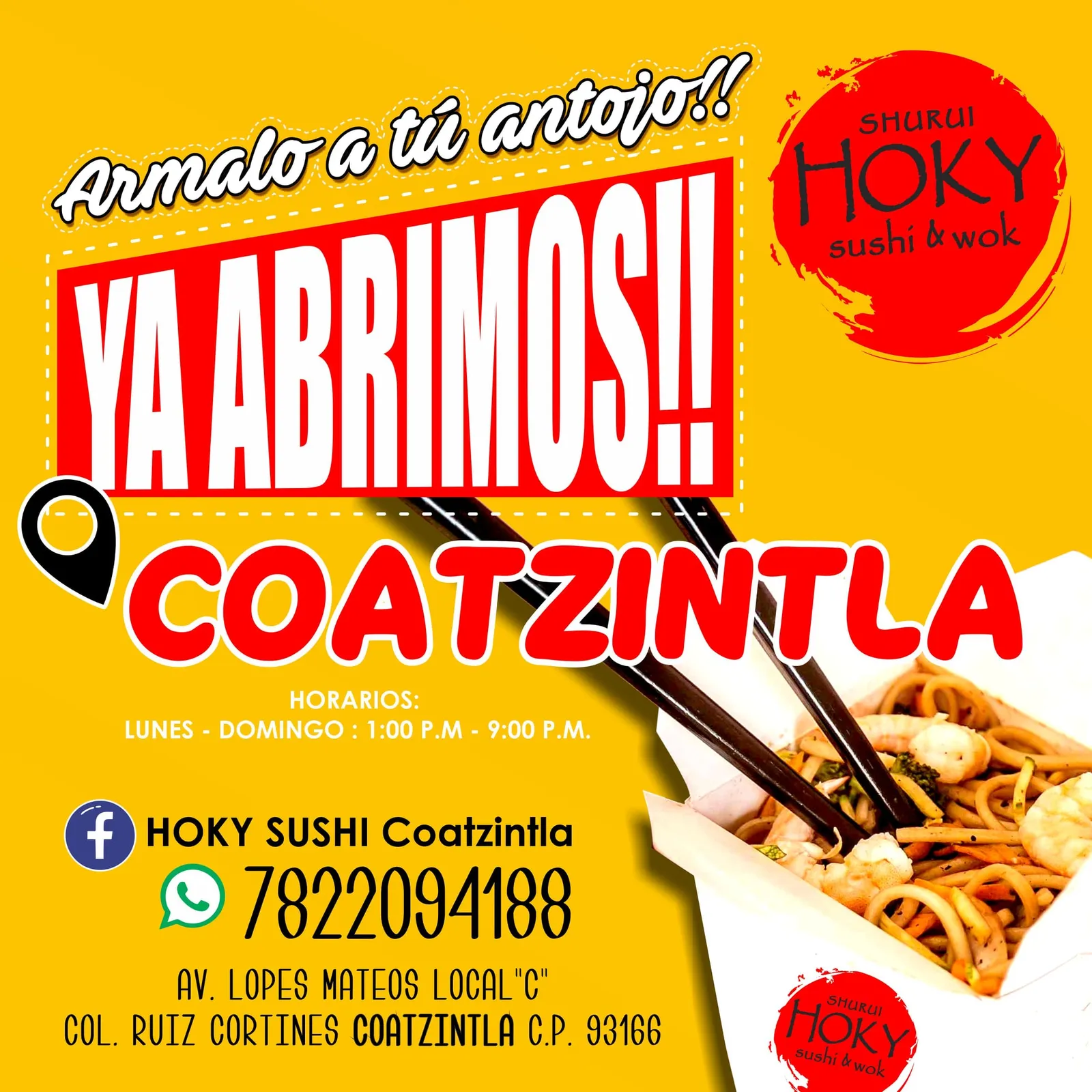 HOKY SUSHI & WOKS Coatzintla image 3
