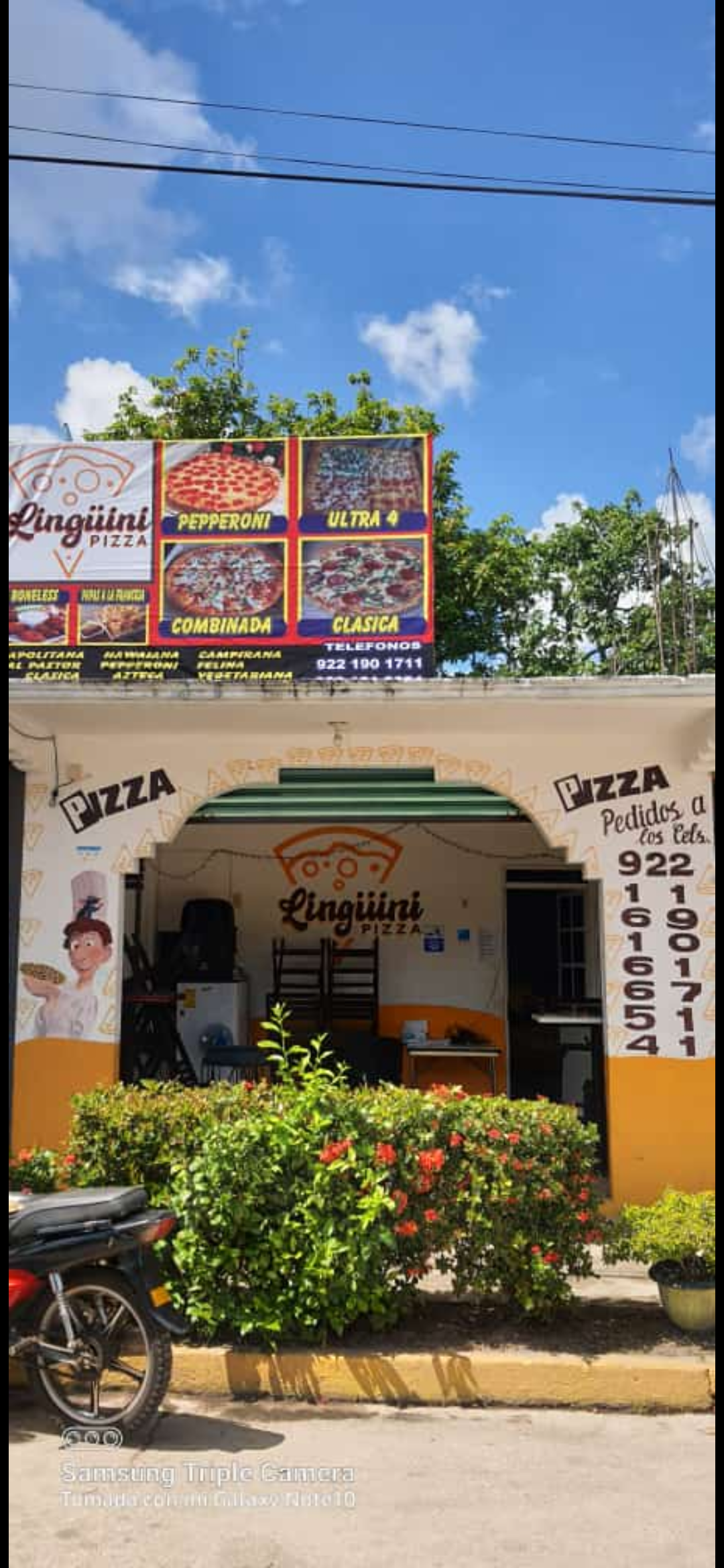 Lingüini pizza image 1