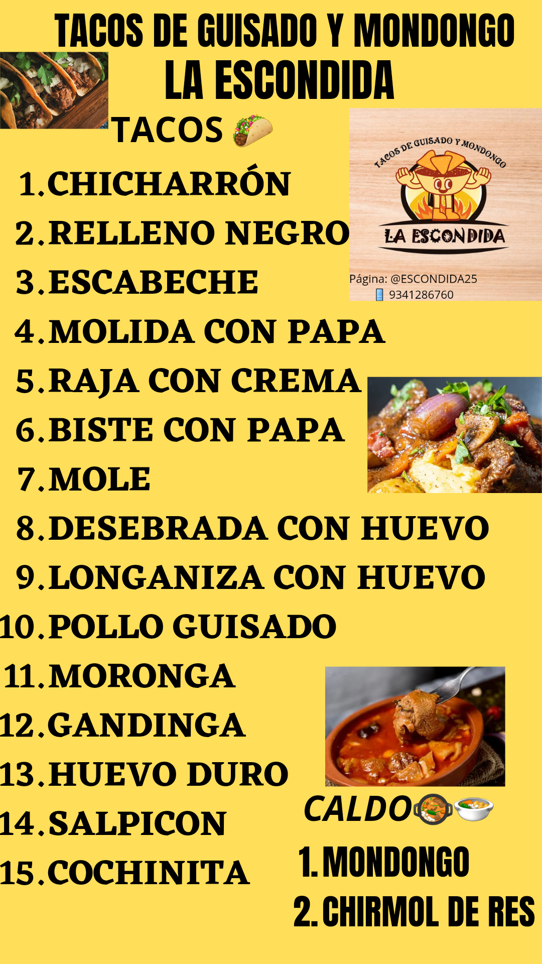 TACOS DE GUISADOS LA ESCONDIDA image 5