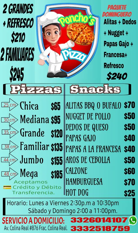Poncho's Pizza image 1