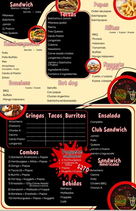 Sandwich Estilo Americano "La Honda" image 2