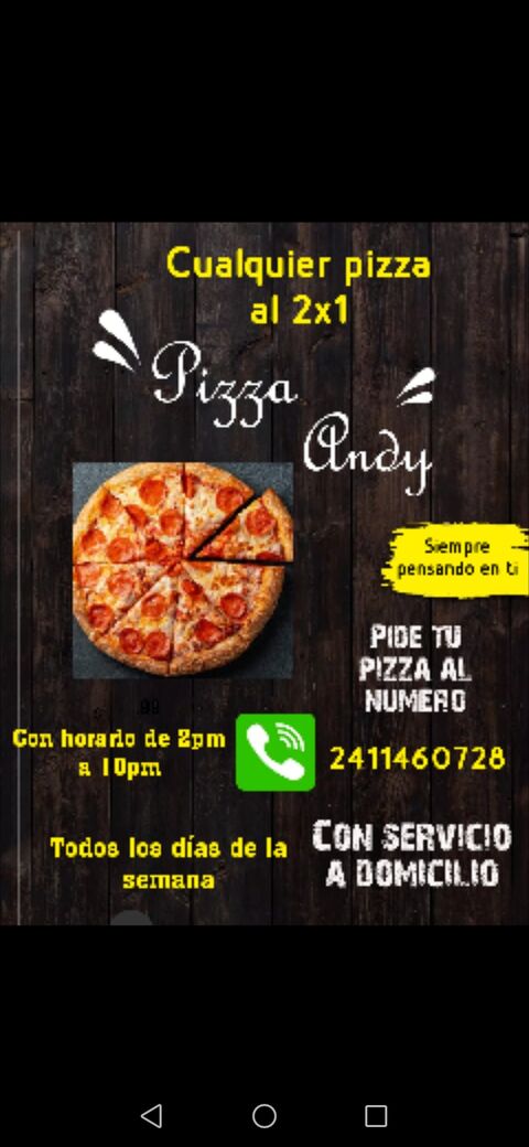 PIZZAS "ANDY" image 4