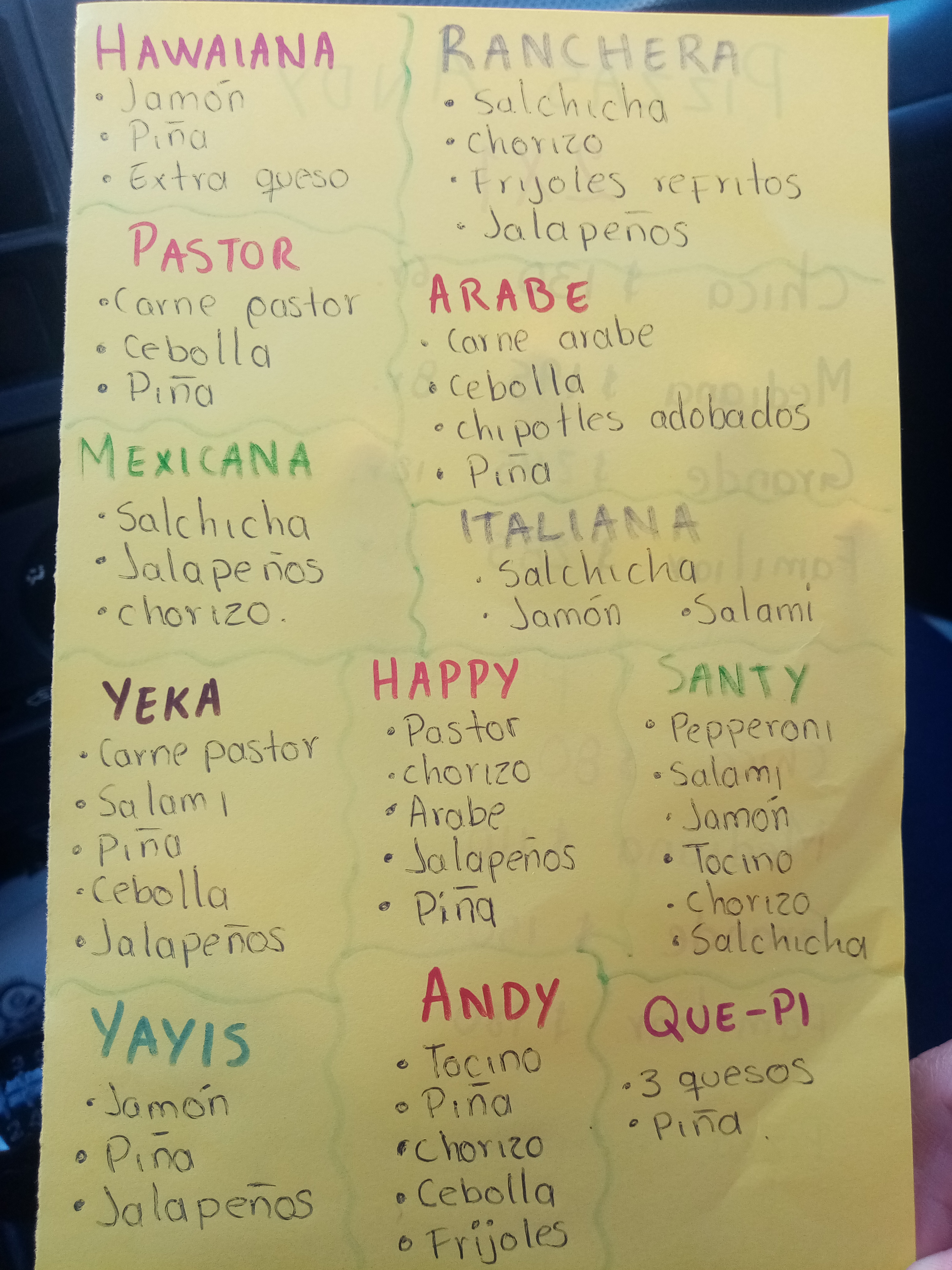 PIZZAS "ANDY" image 6