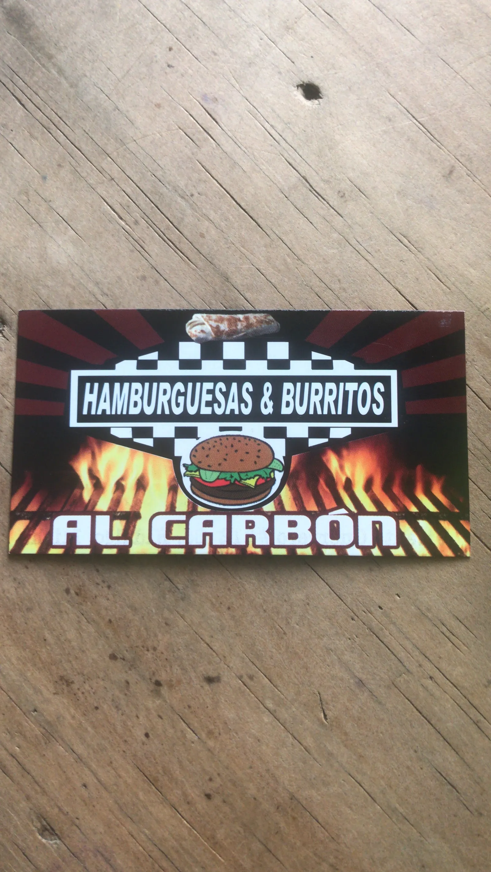 Hamburguesas, Burritos y quesadillas al carbón image 2