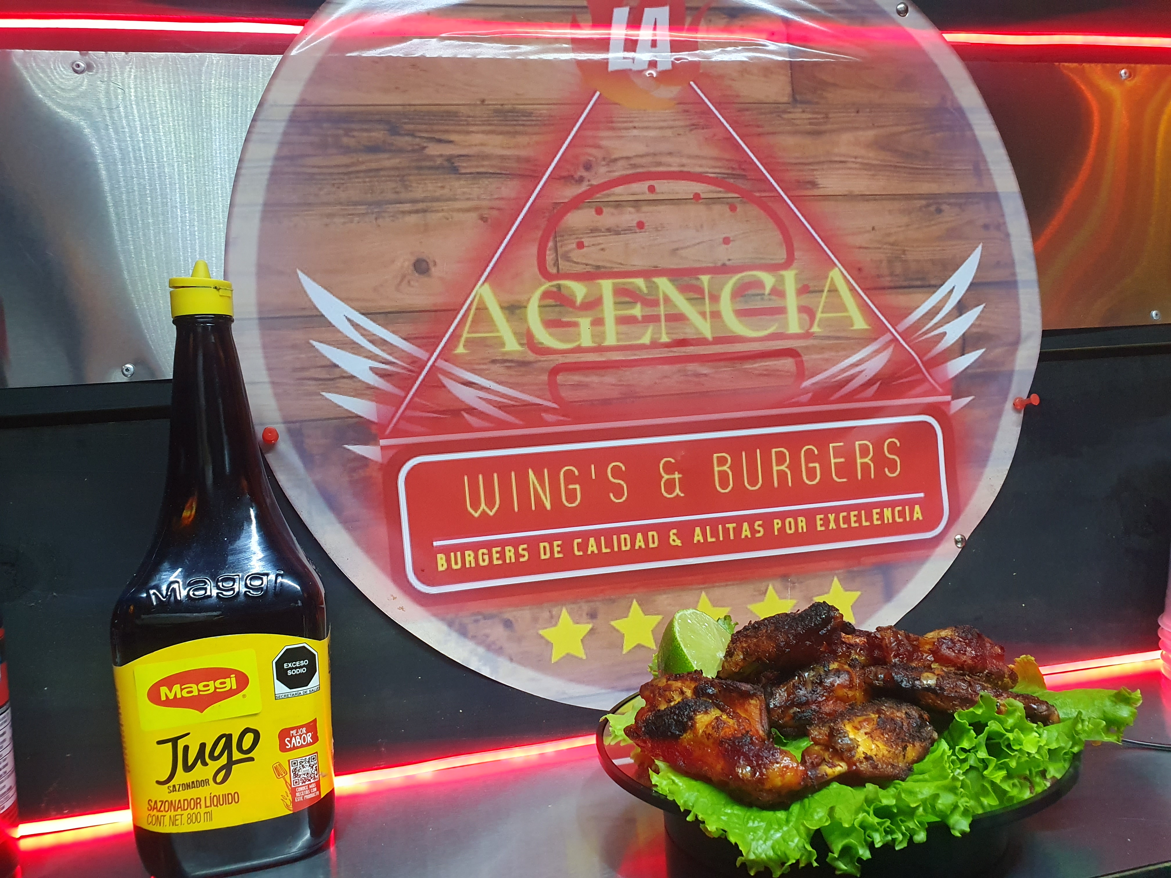 HAMBURGUESAS Y ALITAS "LA AGENCIA" image 5