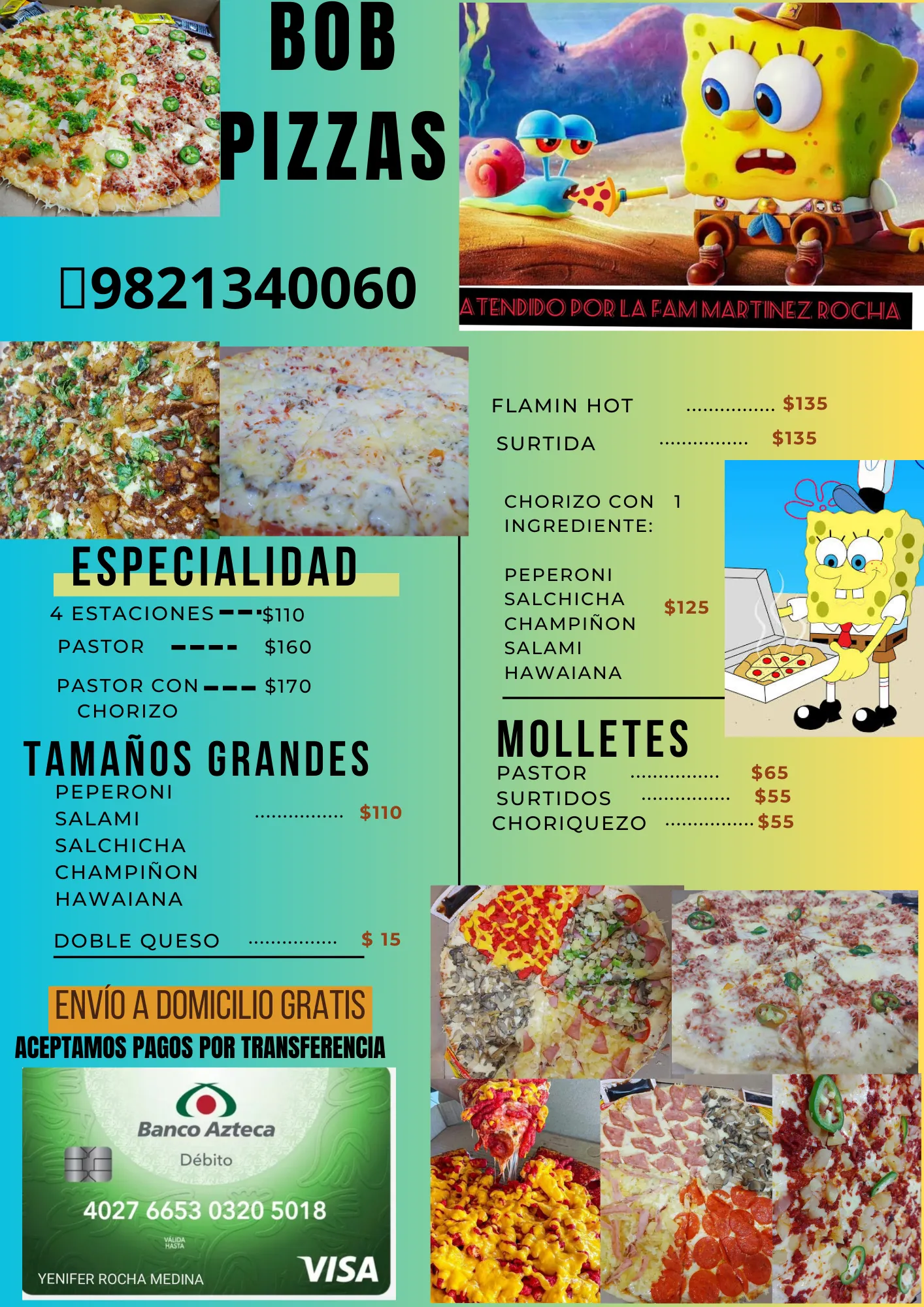 BOB PIZZAS 🍕 SIHOCHAC🫶 image 9