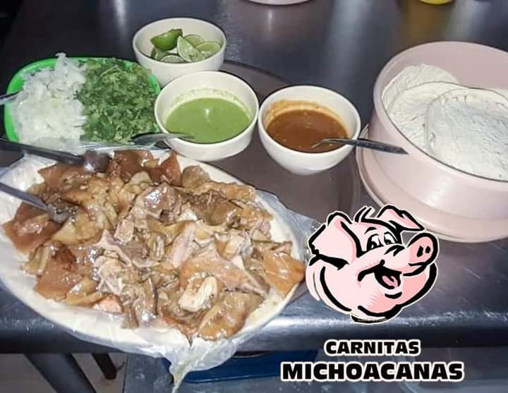 Carnitas michoacanas flores magon image 4